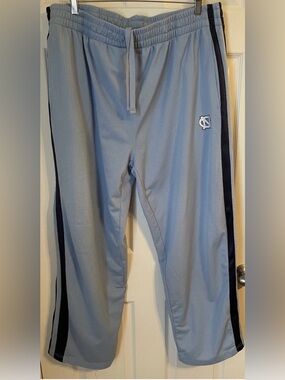 UNC Chapel Hill Pro Edge Light Blue Joggers with Navy Side Stripes